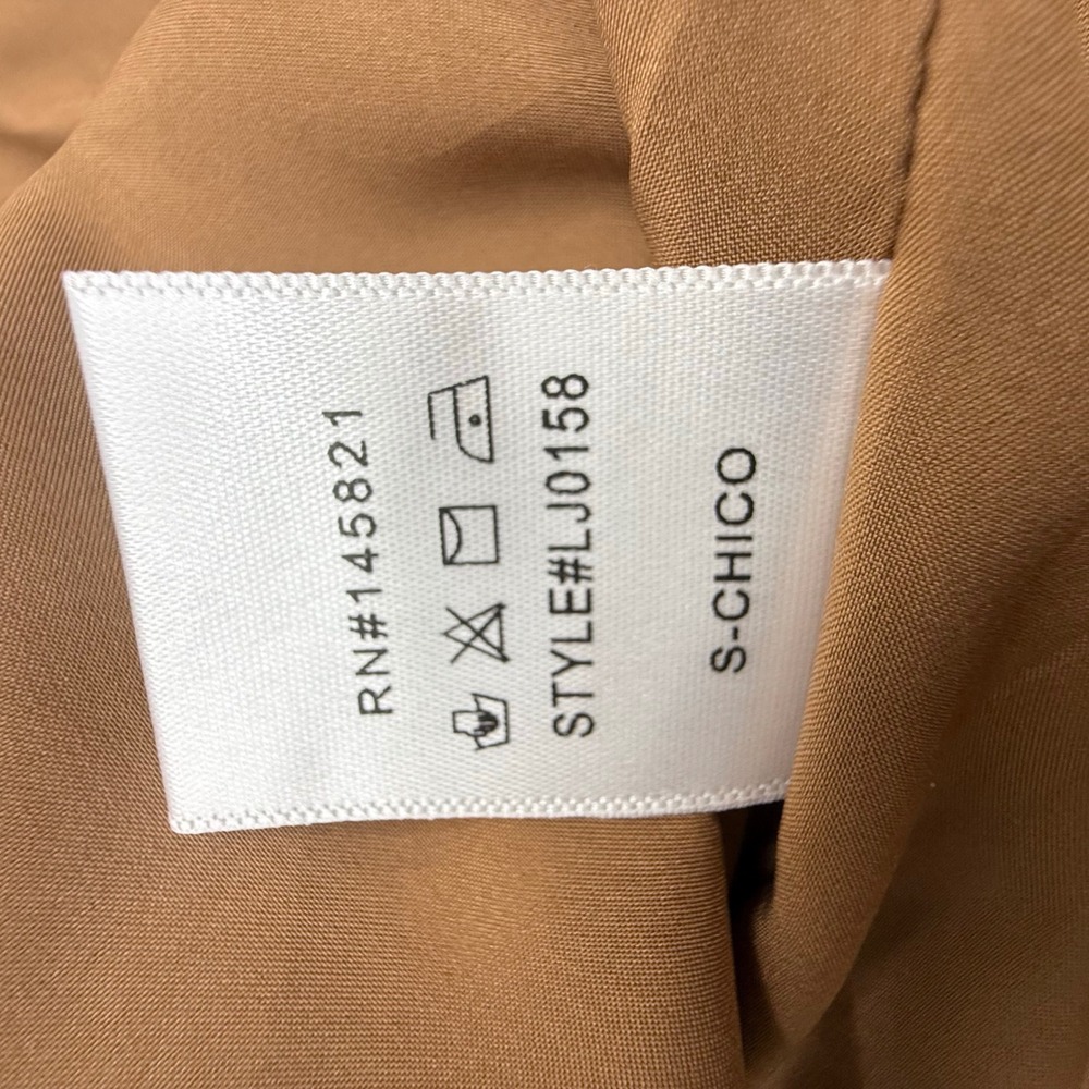 Listicle Faux Suede Long Trench Coat Camel Tan Boho Western Duster Jacket Small - Picture 6 of 14